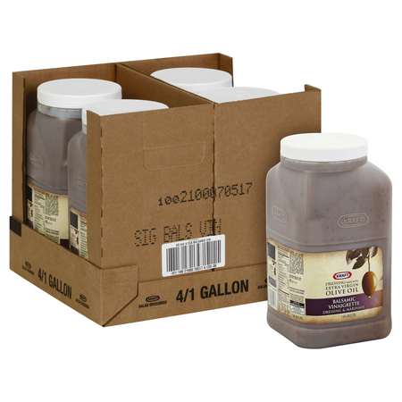 KRAFT Kraft Signature Balsamic Vinaigrette Dressing 1 gal. Container, PK4 10021000705174